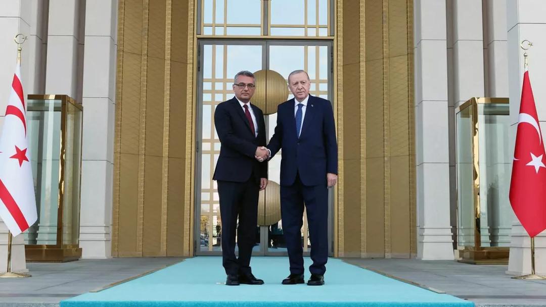 Cumhurbaşkanı Erdoğan: "Kıbrıs milli davamızdır! Kıbrıs ta ger&ccedil;ek&ccedil;i &ccedil;&ouml;z&uuml;m iki devletli &ccedil;&ouml;z&uuml;md&uuml;r" 1