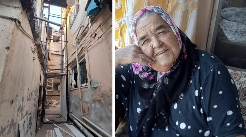 Bina dışına kurulan yük asansörü düştü: 80 yaşındaki kadın hayatını kaybetti