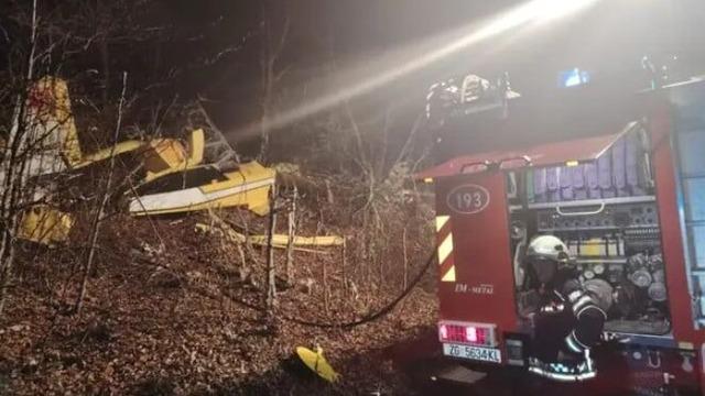 Türkiye’ye ait yangın söndürme uçağı Hırvatistan’da düştü: 1 şehit