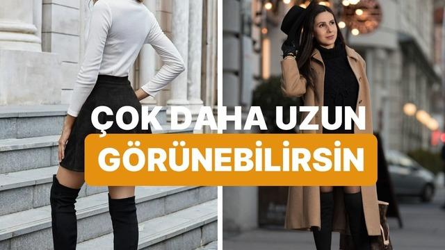 Çorap çizme boyunu kesmeden nasıl kombinlenir? Buraya dikkat!
