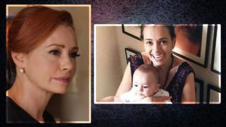 Özgü Namal kızı Elem Su ile ilk kez davete katıldı! Annesinin kopyası