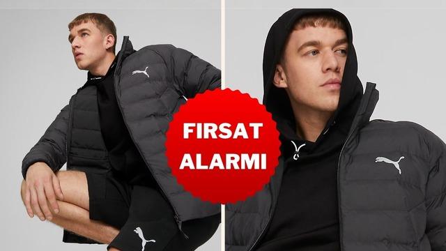 Hem hafif hem sıcak tutan PUMA Active mont Gülümseten Kasım'da indirime girdi!