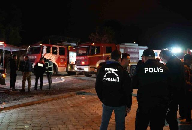 Fabrika yerleşkesinde &ccedil;ıkan yangında 6 işyeri zarar g&ouml;rd&uuml; 4