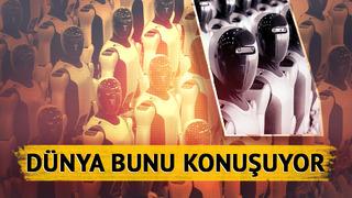 Gerçek mi sahte mi? Çinli şirketin yüzlerce insansı robot yürüttüğü video tartışma yarattı!