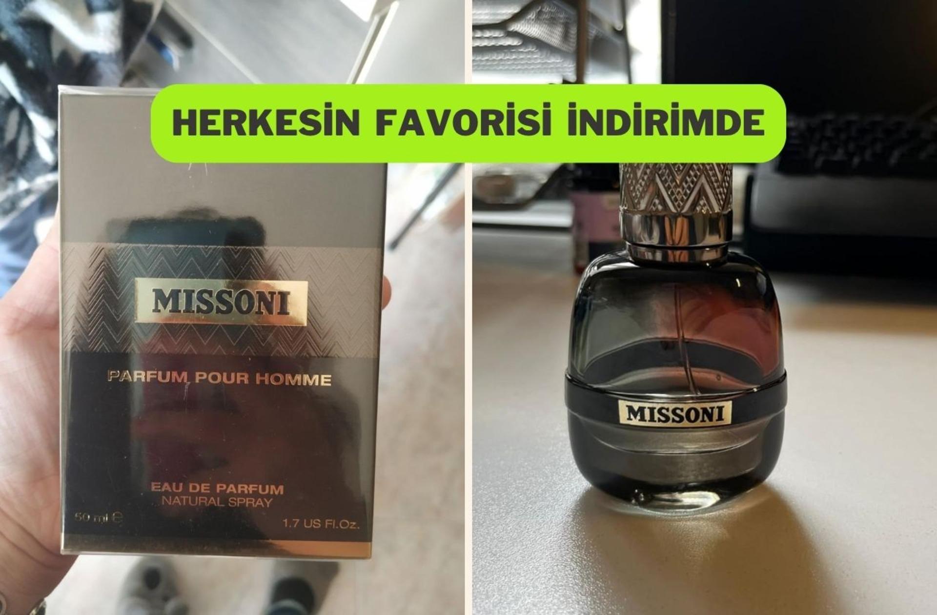 Fiyatı 1975 TL'ye düştü! Kalıcılığıyla meşhur Missoni Pour Homme indirimde