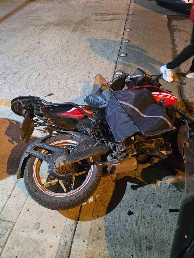 Samsun’da motokurye ile otomobil kafa kafaya çarpıştı: 1 yaralı 2