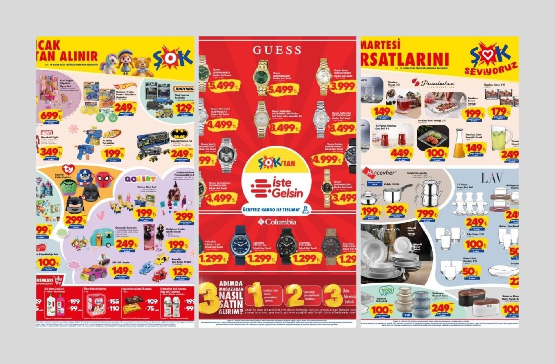 ŞOK'a Columbia saat geliyor! 15 Kasım 2025 ŞOK aktüel katalog yayınlandı!