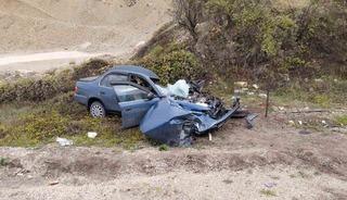 Bolu’da kamyon otomobille çarpıştı: 1 ölü, 1 yaralı