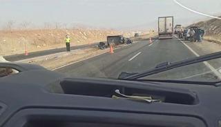 Siirt’te patpat devrildi: 1 yaralı