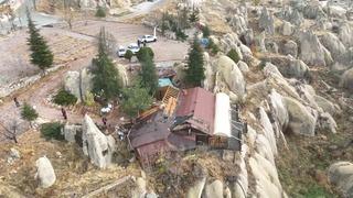 Kapadokya’da kaçak yapı için yıkım kararı