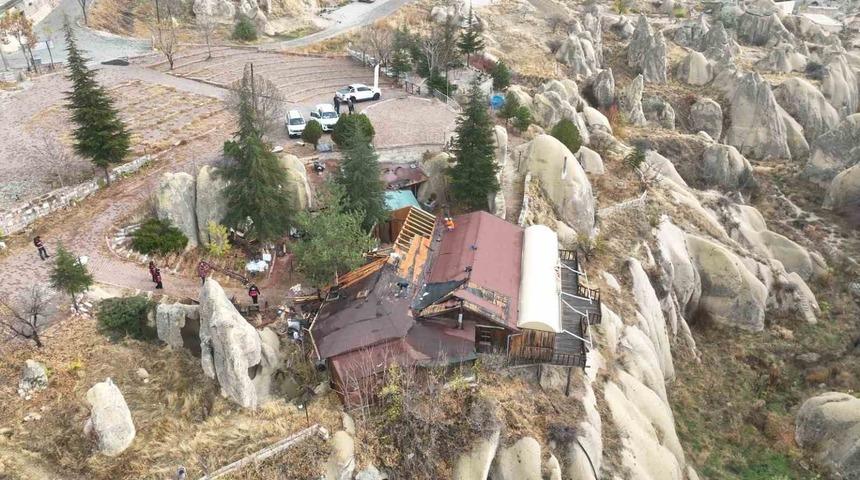 Kapadokya&rsquo;da ka&ccedil;ak yapı i&ccedil;in yıkım kararı