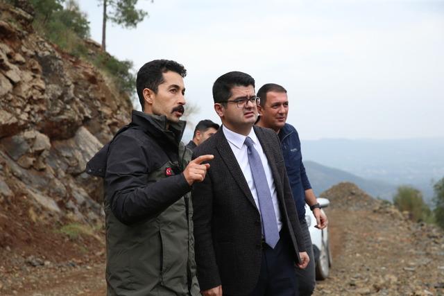 Hatay da çıkan orman yangını kontrol altına alındı 1