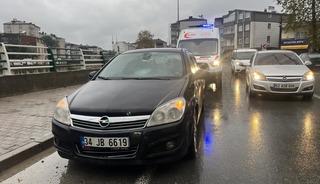 Ordu’da otomobilin çarptığı yaya yaralandı