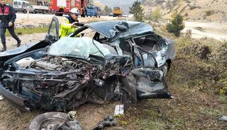 Bolu'da trafik kazası! 1 ölü, 1 yaralı