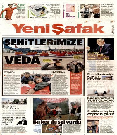 Yeni afak
 Gazetesi oku