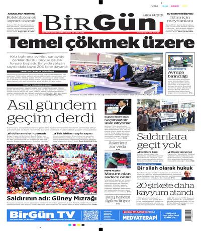 BirGün
 Gazetesi oku