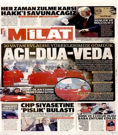 Milat
 Gazetesi oku