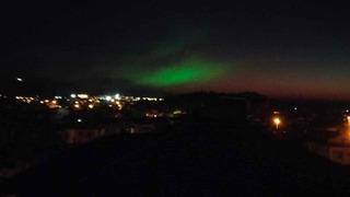 Fethiye’de şaşkına çeviren görüntü! Gökyüzünde mor ve yeşil ışık belirdi