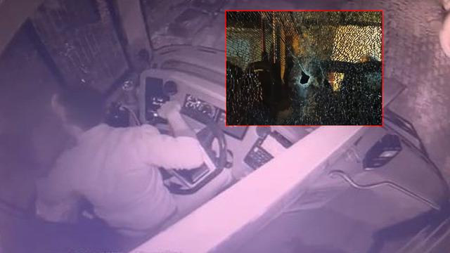 Malatya'da halk otobüsüne silahlı saldırı! İçerisinde çok sayıda yolcu vardı