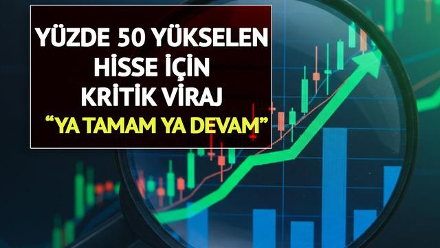 BIST&rsquo;te Y&uuml;zde 50 Prim Yapan Hisse İ&ccedil;in Kurumlardan Dikkat &Ccedil;ekici Not: &ldquo;Ya tamam ya devam&rdquo;