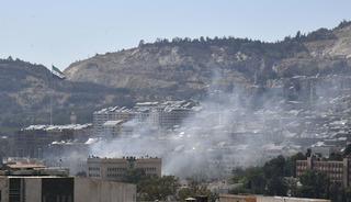 Suriye'nin başkenti Şam'da patlama