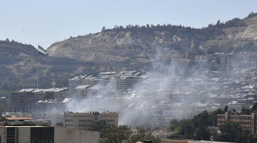 Suriye'nin başkenti Şam'da patlama