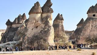 Ara tatilde öğrenciler ve ailelerinin rotası Kapadokya oldu