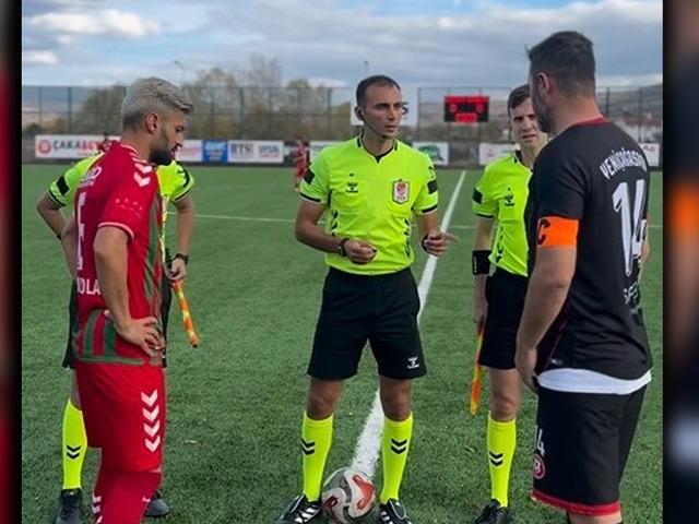 Hakemin nezaketi maçı gölgede bıraktı