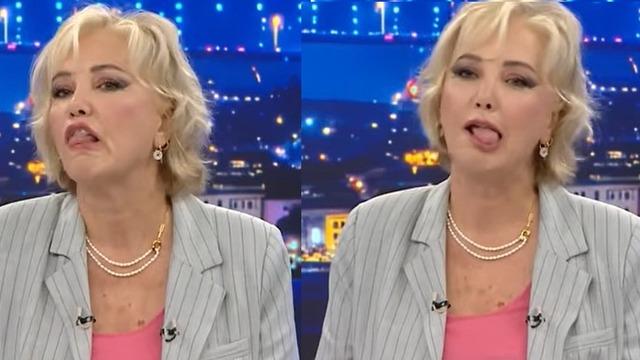 Berna Laçin canlı yayında taklitleriyle kırdı geçirdi! Sosyal medyada gündem oldu