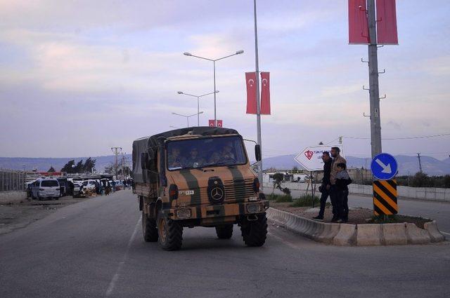 Afrin’e sevkiyat sürüyor