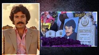 Ferdi Tayfur'un mezarına akın ettiler! Fotoğraf çekip yayın açtılar...