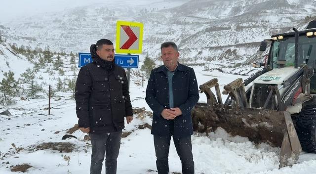 Adana’nın yüksek kesimlerinde kar yağışı etkili oldu 1