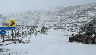 Adana’nın yüksek kesimlerinde kar yağışı etkili oldu
