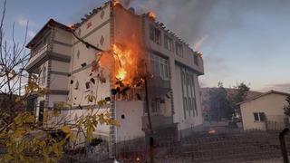 Yer: Konya! Yangın paniğe yol açtı