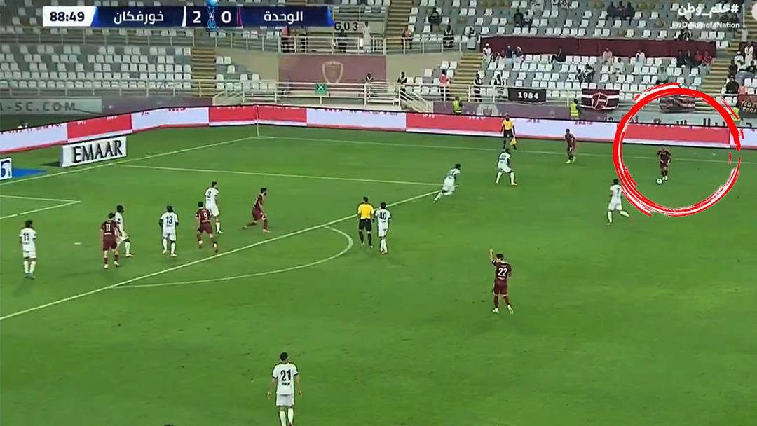 Dusan Tadic den dudak ısırtan performans! Al-Wahda formasıyla Khor Fakkan a 2 asist yaptı... Son dakikada takımı sevindirdi... 2