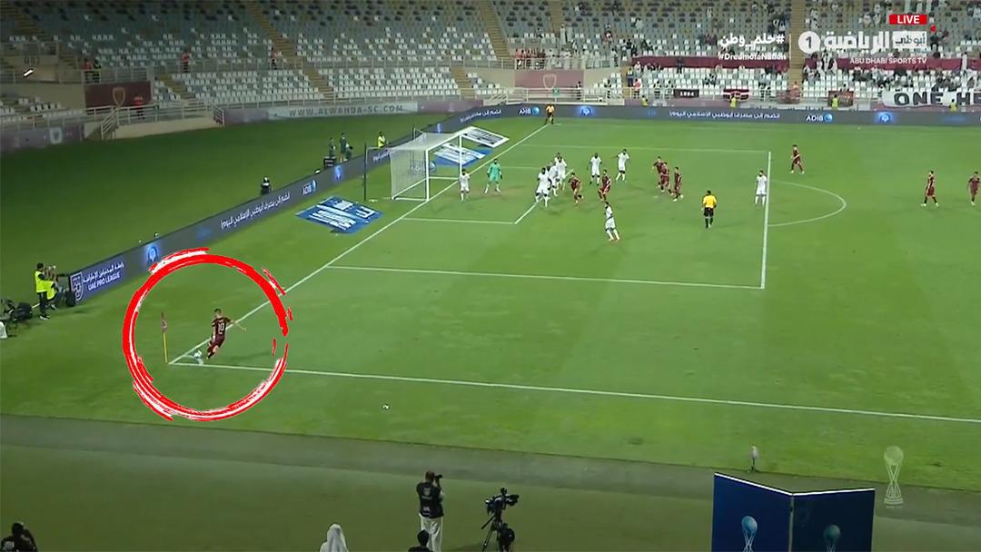 Dusan Tadic den dudak ısırtan performans! Al-Wahda formasıyla Khor Fakkan a 2 asist yaptı... Son dakikada takımı sevindirdi... 5