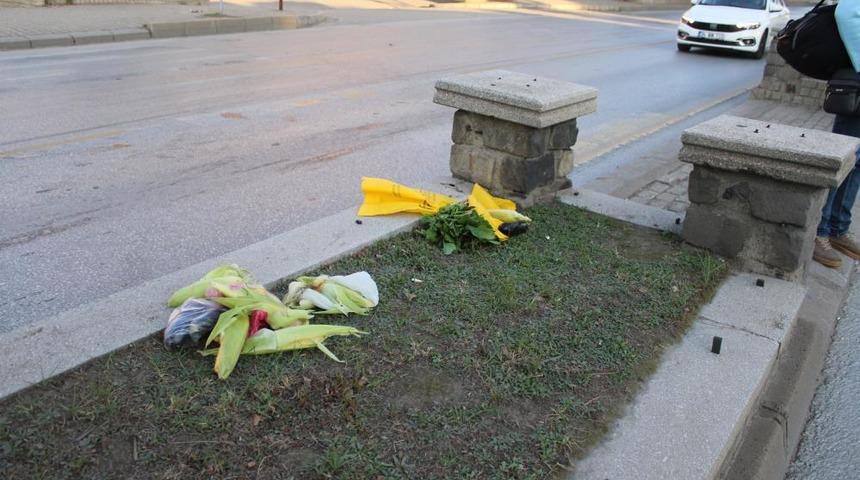 Otomobilin çarptığı yaşlı adam yaralandı