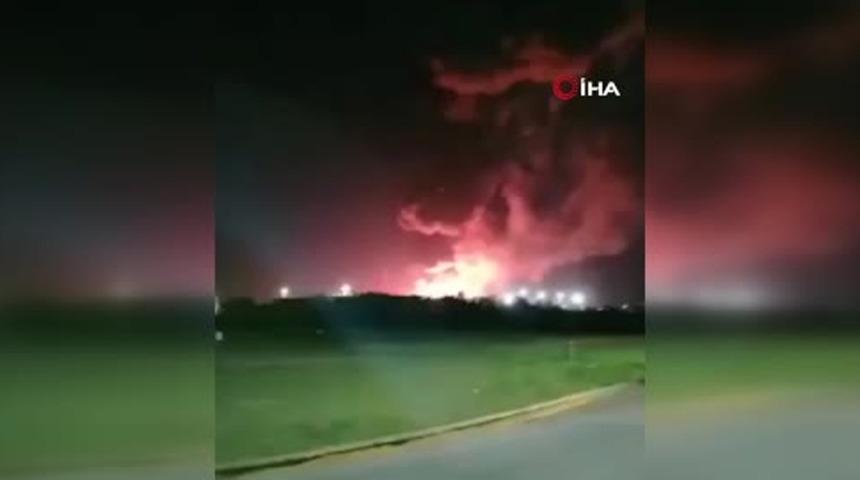 Arjantin'de şiddetli patlama! Yaralılar var