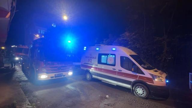 Samsun’da soba parladı: 2 kişi dumandan etkilendi, küçük kız kedisi için gözyaşı döktü