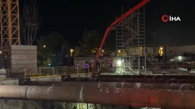 Kabataş'ta metro inşaatında iskele çöktü! Yaralılar var, acı haber geldi | Güncel Haber