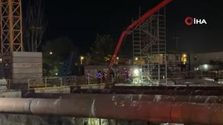 Kabataş'ta metro inşaatında iskele çöktü! Yaralılar var, acı haber geldi
