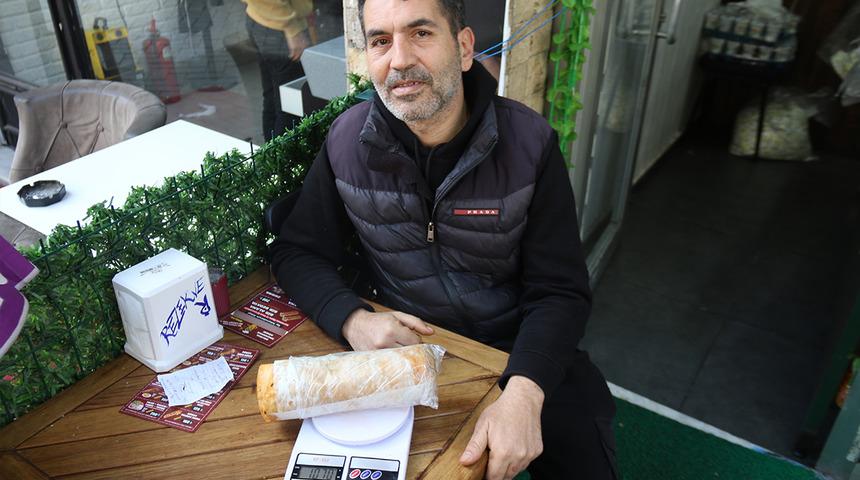 1 kilo dürümü ayranla 150 TL'ye satıyor! 'Hesabını yaptık, kurtarıyor'