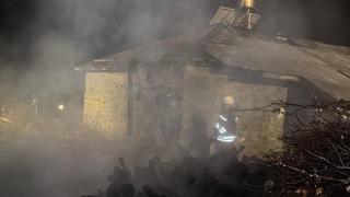 Konya'da müstakil evde yangın