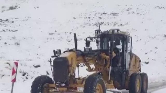 Kapanan Nemrut Dağı yolu ulaşıma açıldı