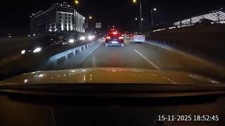 Bursa'da zincirleme kaza kameraya yansıdı