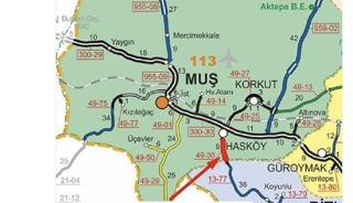 Muş’ta yoğun kar yağışı: Hasköy-Mutki yolu ulaşıma kapandı