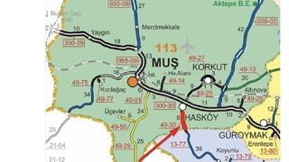 Muş’ta yoğun kar yağışı: Hasköy-Mutki yolu ulaşıma kapandı