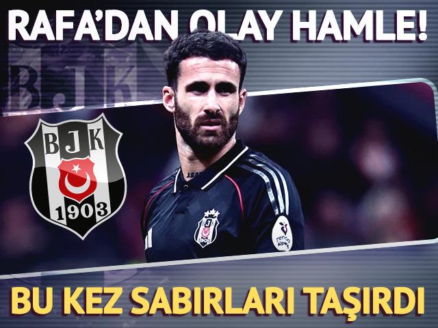 Rafa Silva bu kez sabırları taşırdı! Beşiktaş'ta işler arap saçına döndü