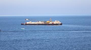 Kocaeli'de karaya oturan gemi kurtarıldı