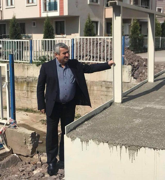 K&ouml;rfez Belediyesi k&ouml;pr&uuml; yapım &ccedil;alışmalarını s&uuml;rd&uuml;r&uuml;yor 3